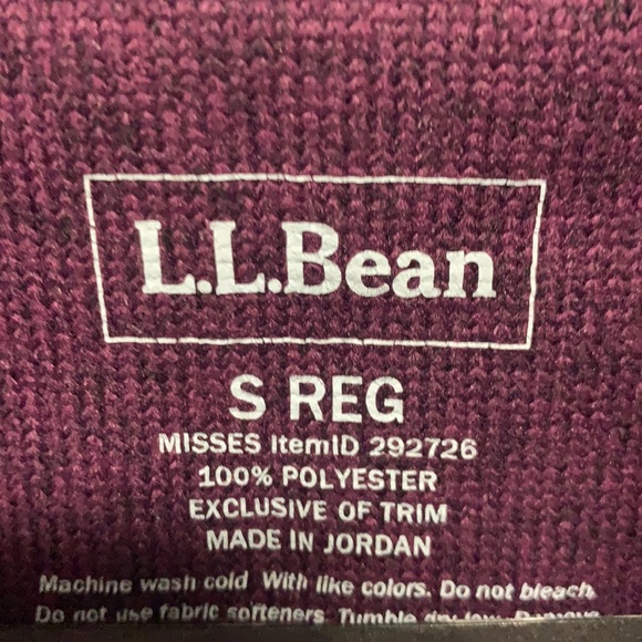L.L.Bean Women’s Sweater Fleece Pull Over - Picture 3 of 3